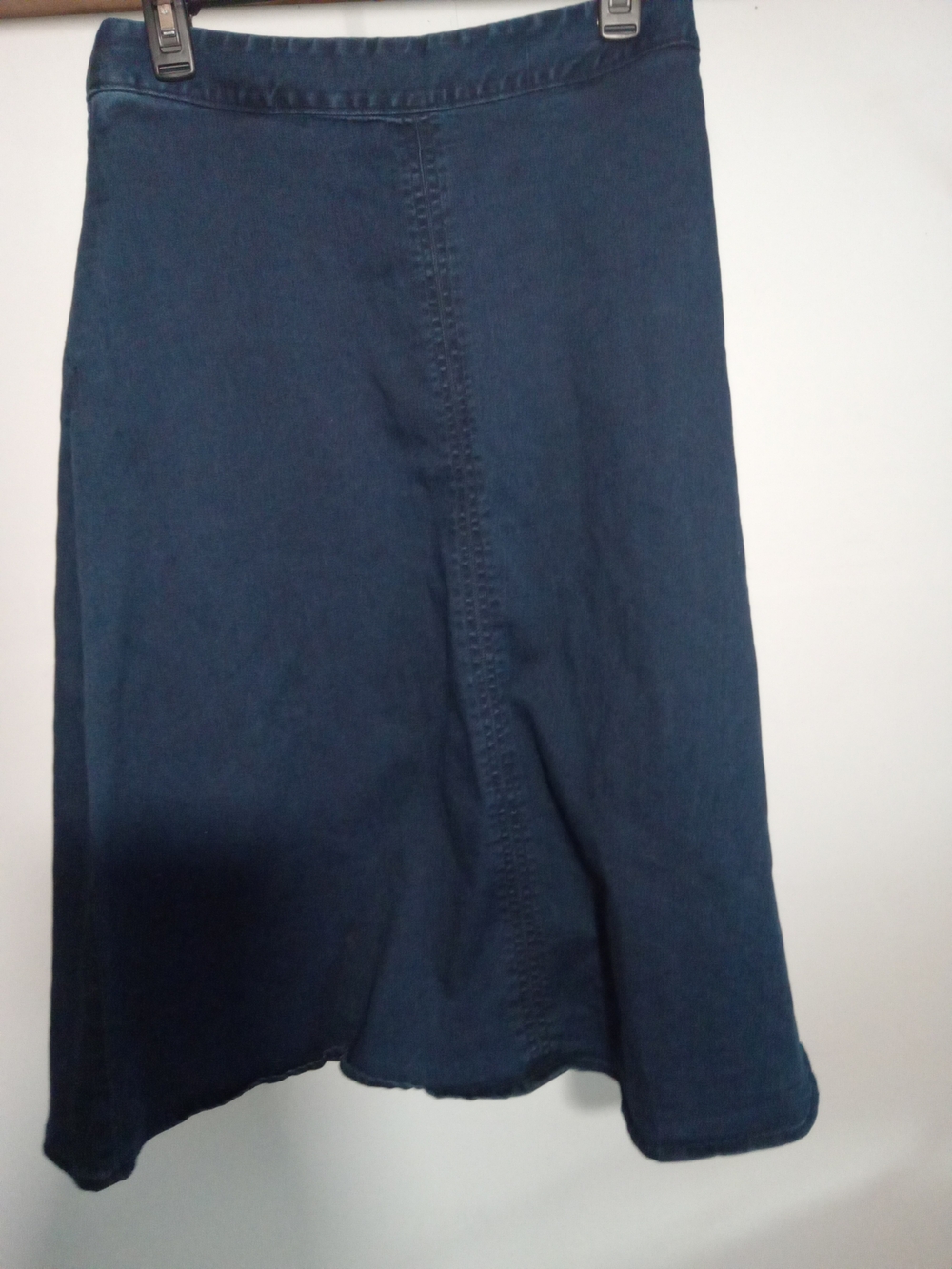 Women’s Dark Blue Denim A-Line Skirt